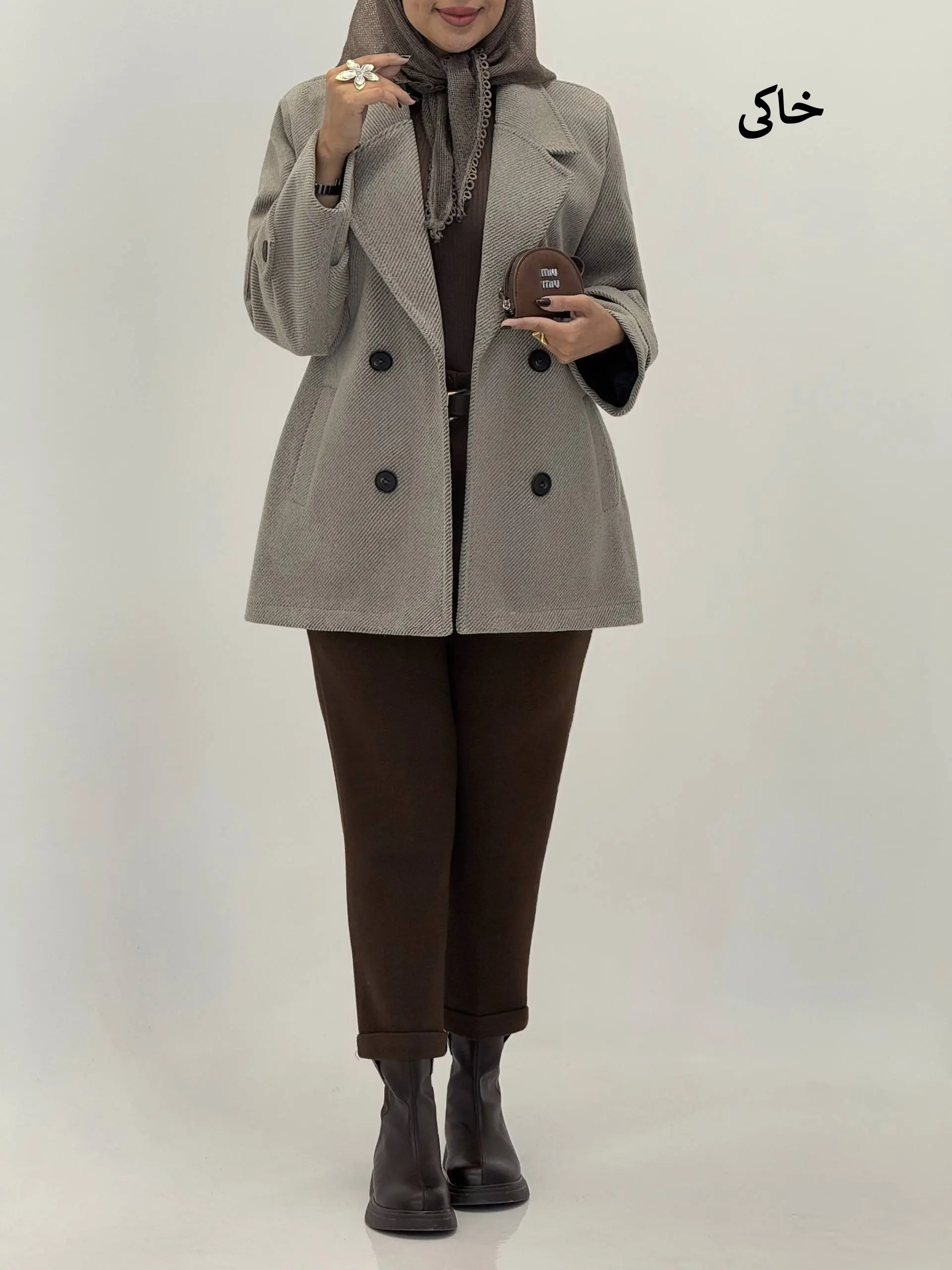 3676-پالتو آستردار مانیسا